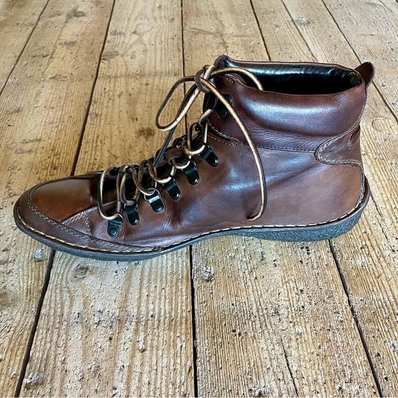 Pikolinos Men’s Brown Leather Ankle Boots Lace Up EU 43 US 10 - Picture 6 of 13